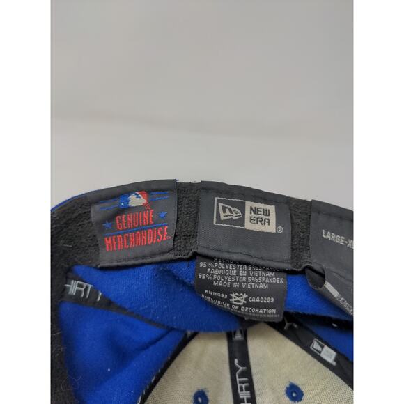 New Era 39Thirty Chicago Cubs MLB Post Season 2016 Fitted Hat Size L/XL Blue - Picture 14 of 15